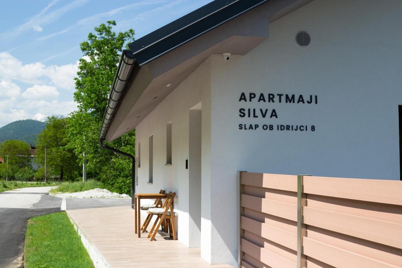 Apartmaji Silva Slap ob Idrijci Dış mekan fotoğraf